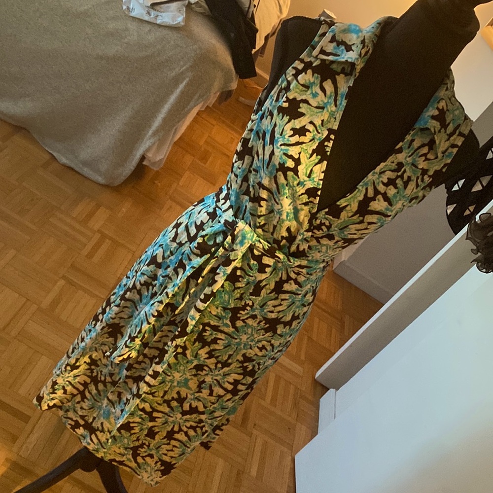 Diane von Furstenberg classic wrap dress.